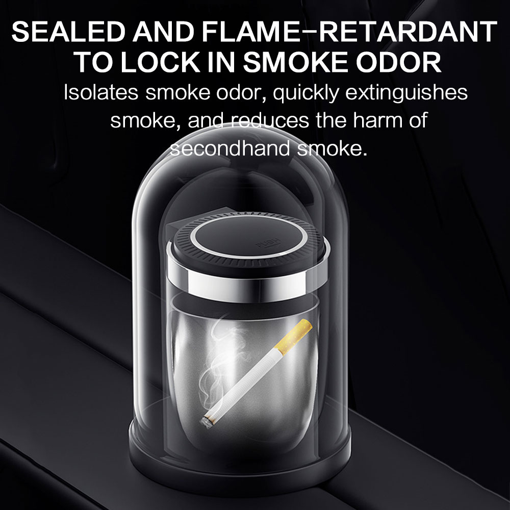 LED 조명이 있는 차량용 재떨이, 무연 스테인리스 스 - Vape Decoration 리뷰 및 가격
